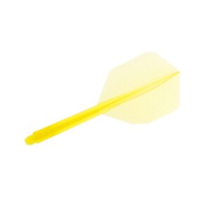 Misaladejuegos Plumas Condor Flights Amarilla Shape Corta 21.5mm 3 Uds.