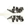 Misaladejuegos Plumas Condor Shape Larga Shizuka Takagi White - Imagen 2