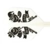 Misaladejuegos Plumas Condor Shape Larga Shizuka Takagi White - Imagen 3