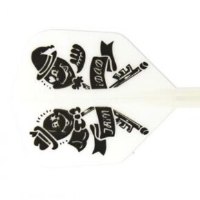 Misaladejuegos Plumas Condor Shape Larga Shizuka Takagi White - Imagen 3