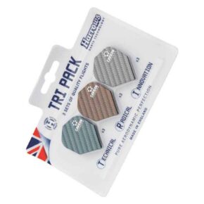 Misaladejuegos Plumas Tri Pack Harrows Carbon - Imagen 3