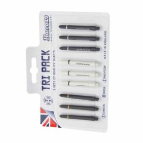 Misaladejuegos Cañas Tri Pack Harrows Darts Supergrip Pro Shaft Medium White/Black - Imagen 3