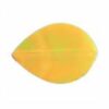 Misaladejuegos Plumas Iridescent Smooth Oval Amarilla - Imagen 2