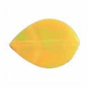 Misaladejuegos Plumas Iridescent Smooth Oval Amarilla - Imagen 2
