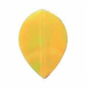 Misaladejuegos Plumas Iridescent Smooth Oval Amarilla
