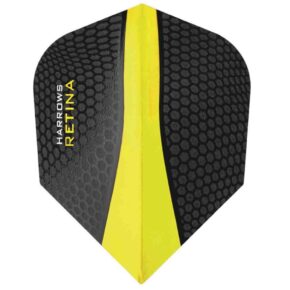 Misaladejuegos Plumas Harrows Retina Standard Amarilla 5509.