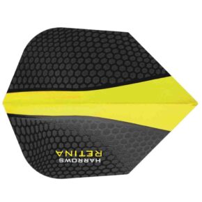 Misaladejuegos Plumas Harrows Retina Standard Amarilla 5509. - Imagen 3