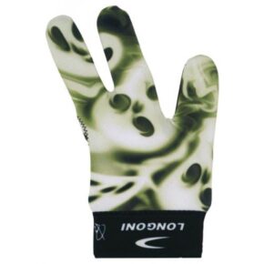 Misaladejuegos Guante Billar Longoni Fancy Teschio 5 Diestro M 12146