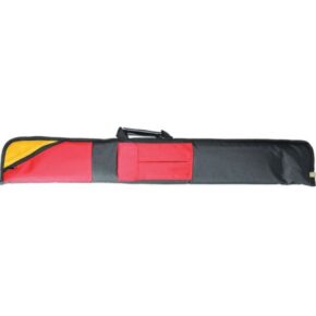 Misaladejuegos Funda Taco Billar Prince Negro Rojo 2P 1F 87cm 6273