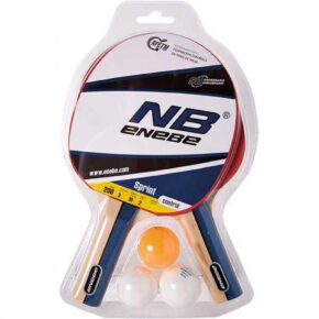Misaladejuegos Juego Completo NB Sprint 200 ( 2 palas  + 3 Pelotas) 888410