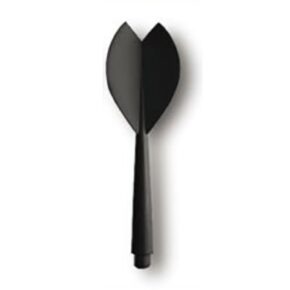 Misaladejuegos Plumas Aleta Economic Series Negro 500 Unidades Rosca 1/4