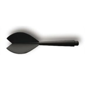 Misaladejuegos Plumas Aleta Economic Series Negro 500 Unidades Rosca 1/4 - Imagen 3