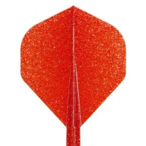Misaladejuegos Plumas Condor Flights Standard Glitter Red S 21.5mm 3 uds - Imagen 2