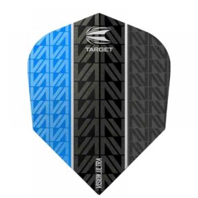 Misaladejuegos Plumas Target Darts Flights Vision Ultra Blue Vapor 8 Black Nº6  332480