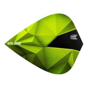 Misaladejuegos Plumas Target Darts Shard Ultra Chrome Green Kite Flights  333110 - Imagen 2