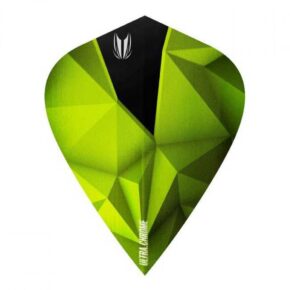 Misaladejuegos Plumas Target Darts Shard Ultra Chrome Green Kite Flights  333110