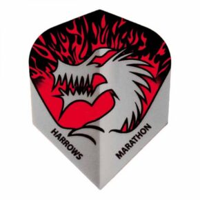 Misaladejuegos Plumas Harrows Marathon Standard Dragon Fire  1529