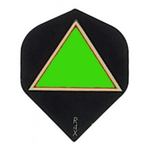 Misaladejuegos Plumas Ruthless Standard Emblem Triangulo Verde