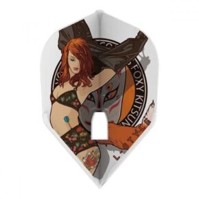 Misaladejuegos Plumas L-Style Shape Champagne Kitsune