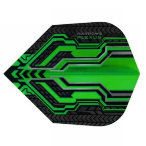 Misaladejuegos Plumas Harrows Darts Plexus Green Standard - Imagen 2
