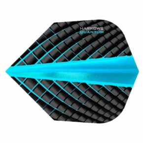 Misaladejuegos Plumas Harrows Darts Flights Quantum Aqua Standard   6805. - Imagen 2