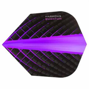 Misaladejuegos Plumas Harrows Darts Flights Quantum Purple Standard  6808 - Imagen 2