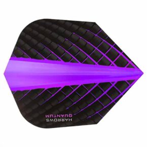 Misaladejuegos Plumas Harrows Darts Flights Quantum Purple Standard  6808 - Imagen 3