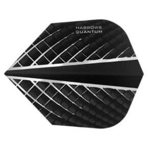 Misaladejuegos Plumas Harrows Darts Flights Quantum Black Standard   6806 - Imagen 2