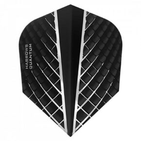 Misaladejuegos Plumas Harrows Darts Flights Quantum Black Standard   6806
