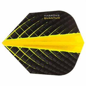 Misaladejuegos Plumas Harrows Darts Flights Quantum Yellow Standard  6809 - Imagen 2