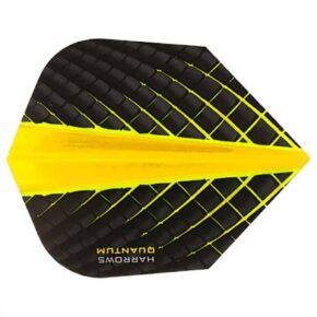 Misaladejuegos Plumas Harrows Darts Flights Quantum Yellow Standard  6809 - Imagen 3