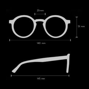 Misaladejuegos Gafas De Sol Mr Boho Cross Cream/Leo Tortoise DALSTON RG9-11 - Imagen 4