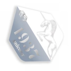 Misaladejuegos Plumas Unicorn Darts Ultrafly 100 Plus Icon Silver  68907 - Imagen 2