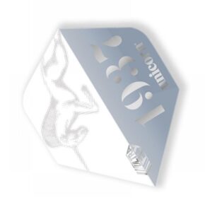 Misaladejuegos Plumas Unicorn Darts Ultrafly 100 Plus Icon Silver  68907 - Imagen 3