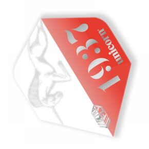 Misaladejuegos Plumas Unicorn Darts Ultrafly 100 Plus Icon Red  68901 - Imagen 3