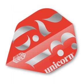 Misaladejuegos Plumas Unicorn Darts Ultrafly 100 Big Wing Origins Red  68891