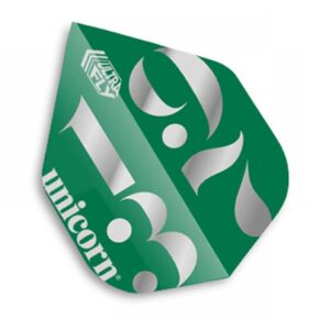 Misaladejuegos Plumas Unicorn Darts Ultrafly 100 Big Wing Origins Green  68893 - Imagen 2