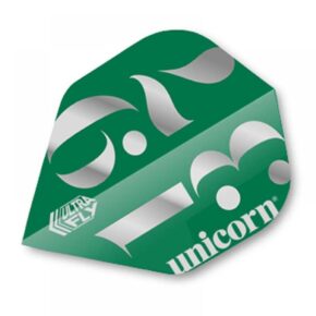 Misaladejuegos Plumas Unicorn Darts Ultrafly 100 Big Wing Origins Green  68893