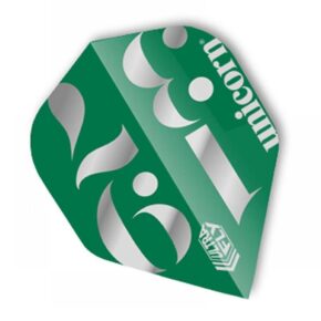 Misaladejuegos Plumas Unicorn Darts Ultrafly 100 Big Wing Origins Green  68893 - Imagen 3