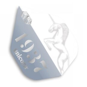Misaladejuegos Plumas Unicorn Darts Ultrafly 100 Big Wing Icon Silver  68908 - Imagen 2