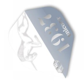 Misaladejuegos Plumas Unicorn Darts Ultrafly 100 Big Wing Icon Silver  68908 - Imagen 3