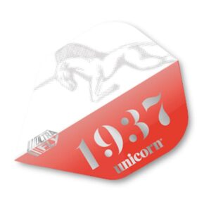 Misaladejuegos Plumas Unicorn Darts Ultrafly 100 Big Wing Icon Red  68902