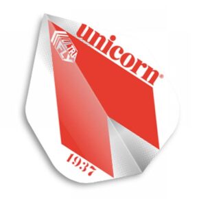 Misaladejuegos Plumas Unicorn Darts Ultrafly 100 Big Wing Comet Red  68912 - Imagen 2