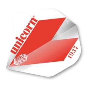 Misaladejuegos Plumas Unicorn Darts Ultrafly 100 Big Wing Comet Red  68912