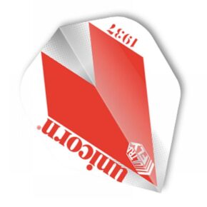 Misaladejuegos Plumas Unicorn Darts Ultrafly 100 Big Wing Comet Red  68912 - Imagen 3