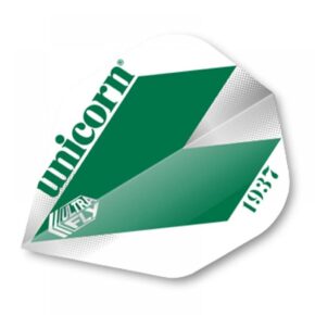 Misaladejuegos Plumas Unicorn Darts Ultrafly 100 Big Wing Comet Green  68914