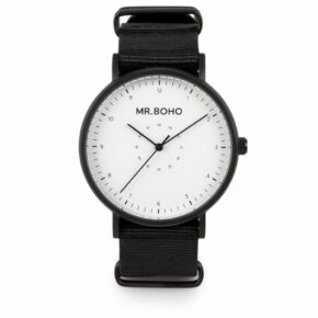 Misaladejuegos Reloj Mr. Boho Black White 40mm 00728762