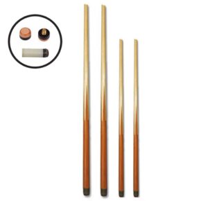 Misaladejuegos Pack 4 Taco ramin empalme bonete 2x 1.40m 2 x 1.20 12mm
