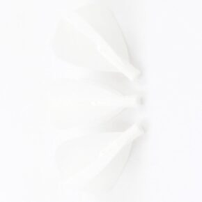 Misaladejuegos Plumas Flights Darts Cuesoul Tero AK4 Blanca Kite  AK4+2FZYS - Imagen 3
