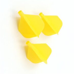 Misaladejuegos Plumas Flights Darts Cuesoul Tero AK4 Amarilla Standard  AK4+4YS - Imagen 2